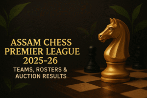 Read more about the article Assam Chess Premier League 2025–26: Teams, Rosters & Auction Results